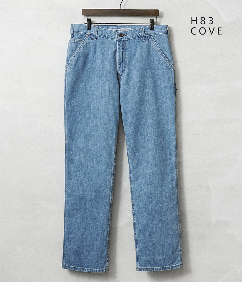 (取寄) カーハート 103327 リラックスド-フィット フィット ユーティリティ ジーンズ Carhartt 103327 Relaxed Fit Utility Jeans Blue Ridge Carhartt（カーハート） BD4941 LOOSE FIT UTILITY JEANS ルーズ