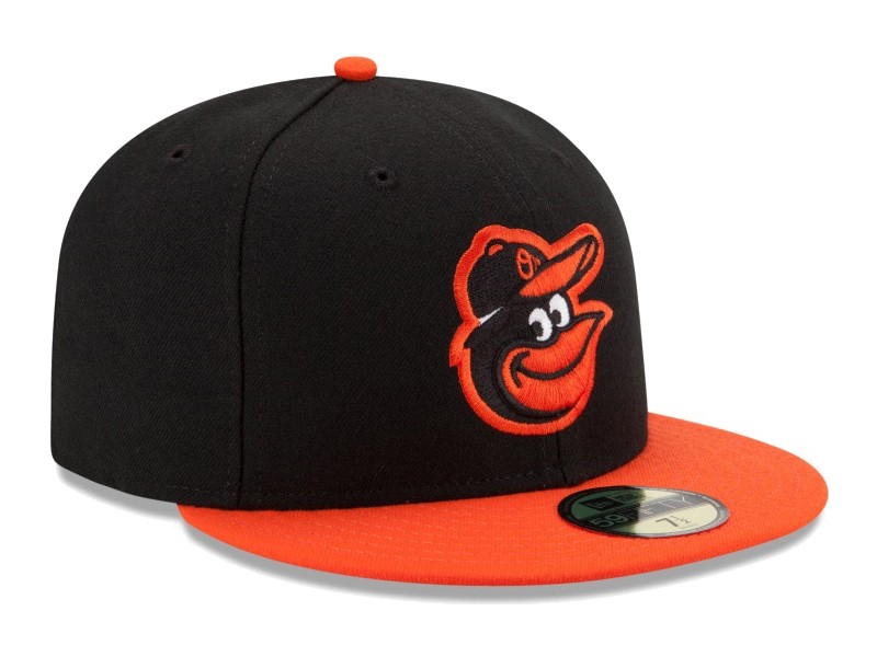 New Era 59FIFTY キャップ 白オレンジ黒 (2) 59FIFTY 【メーカー取次】NEW ERA ニューエラ MLB On-Field