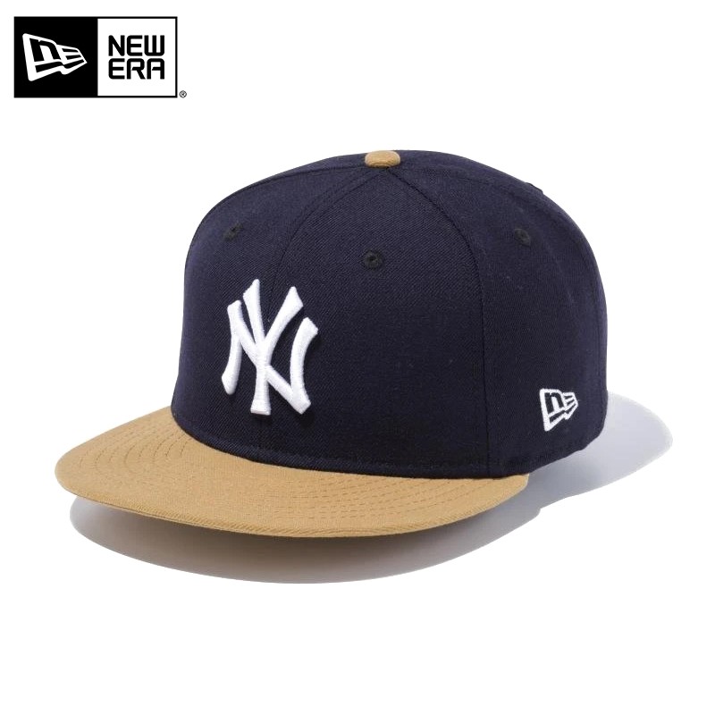 【メーカー取次】 NEW ERA ニューエラ 9FIFTY ニューヨーク・ヤンキース ネイビーXベージュ 13562087 キャップ メンズ 帽子  ブランド【クーポン対象外】【T】