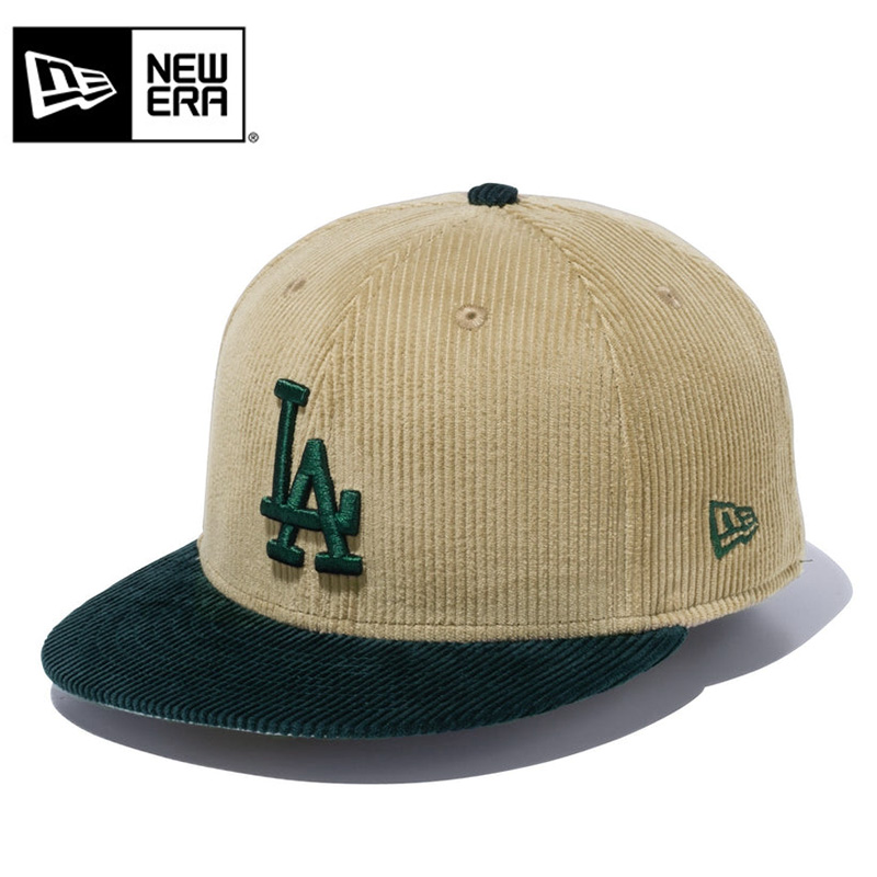 NEW ERA ニューエラ 13751148 59FIFTY MLB コーデュロイ ロサンゼルス