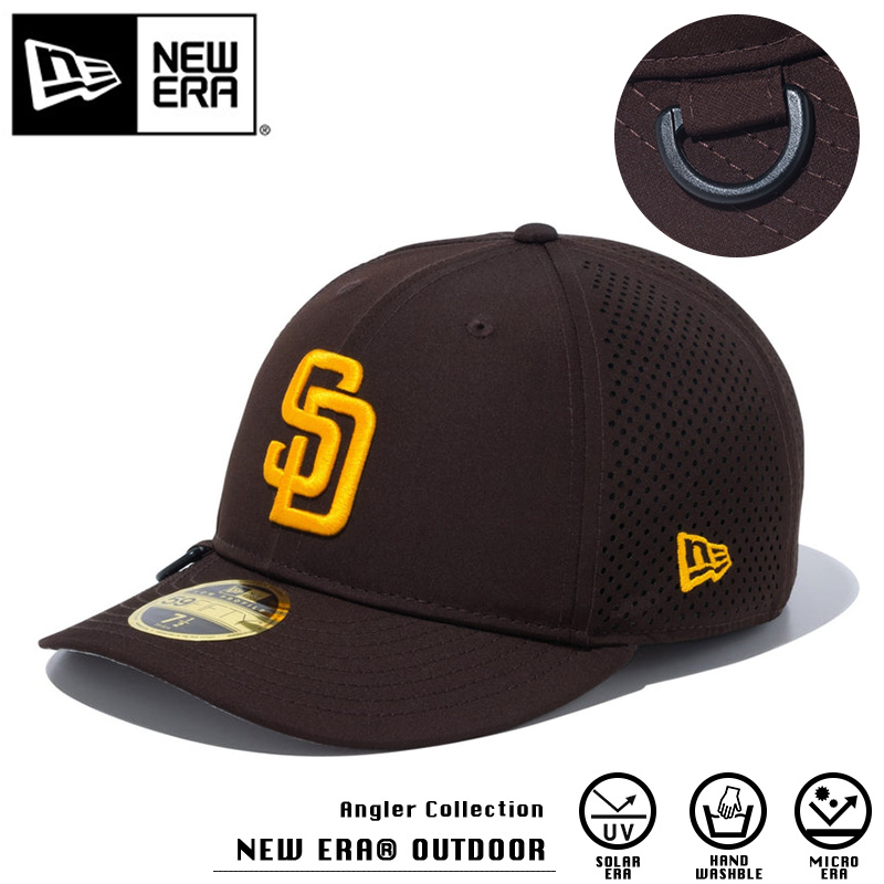 NEW ERA ニューエラ 14117124 LP 59FIFTY Angler Collection サンディエゴ・パドレス キャップ ロープロ  アウトドアライン 24春夏 新作【クーポン対象外】【T】