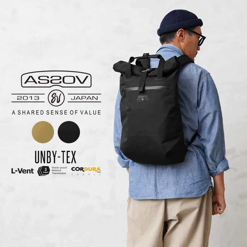 AS2OV アッソブ 141605 WATER PROOF CORDURA 305D 2WAY TOTE バック 