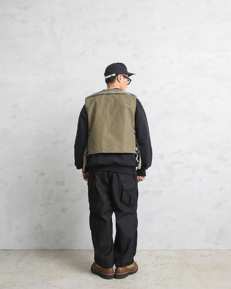 AS2OV アッソブ 141900 SHRINK NYLON CAMP VEST 2 キャンプ