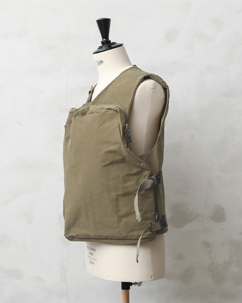 AS2OV アッソブ 141900 SHRINK NYLON CAMP VEST 2 キャンプ ベスト メンズ アウトドア ハンティング 釣り  フィッシング【クーポン対象外】【T】