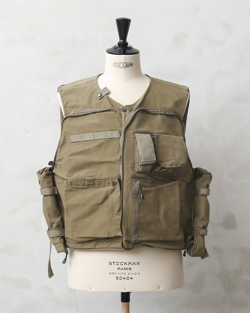 AS2OV アッソブ 141900 SHRINK NYLON CAMP VEST 2 キャンプ ベスト