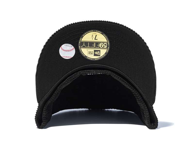 NEW ERA ニューエラ 14307720 59FIFTY MLB Corduroy コーデュロイ ニューヨーク・メッツ ブラック  キャップ【クーポン対象外】【T】