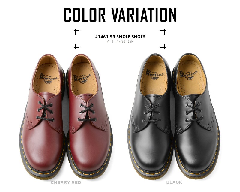 Dr.Martens ドクターマーチン #1461 59 3ホールシューズ メンズ