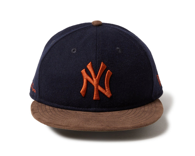 oMA ネイビー キャップ　newyork カジュアルクラシック MLB Under Visor Logo ニューヨーク
