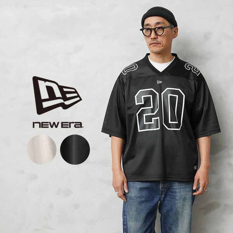 NEW ERA（ニューエラ） メッシュ フットボール ジャージ シャツ