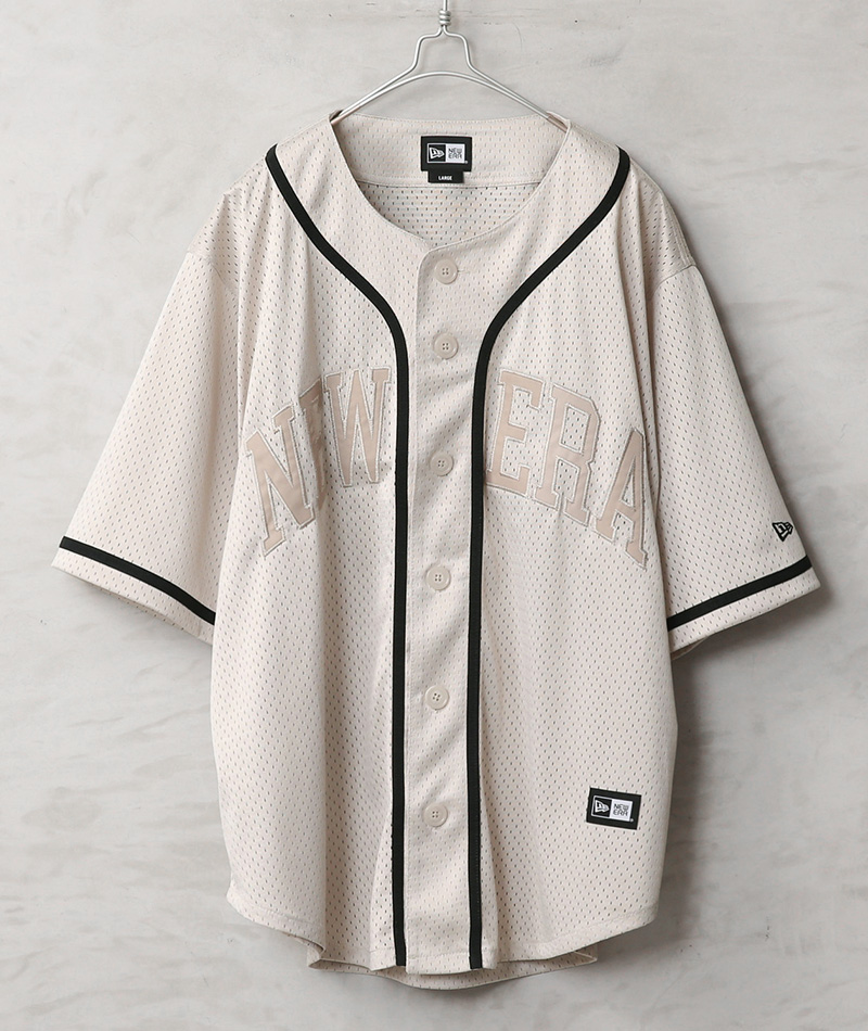 NEW ERA（ニューエラ） メッシュ ベースボールシャツ ストリート 26SS
