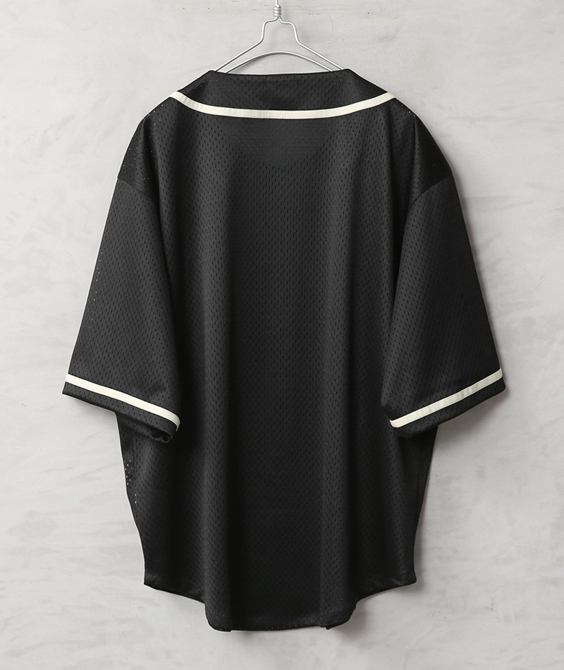 NEW ERA（ニューエラ） メッシュ ベースボールシャツ ストリート 26SS