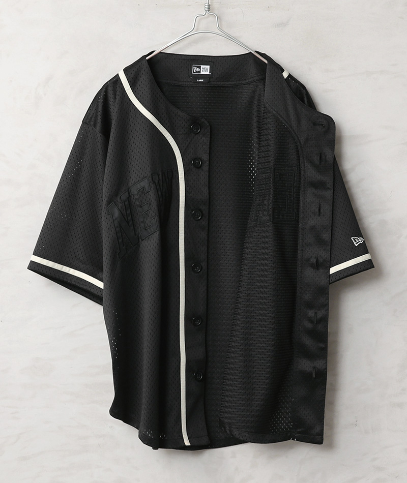 NEW ERA（ニューエラ） メッシュ ベースボールシャツ ストリート 26SS