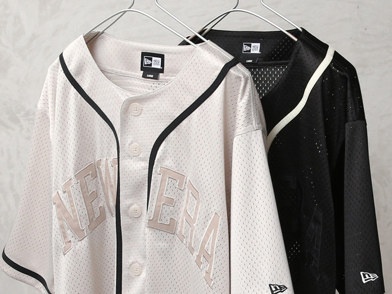 NEW ERA（ニューエラ） メッシュ ベースボールシャツ ストリート 26SS
