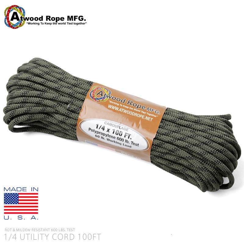 交換無料！ ATWOOD ROPE マスクホルダー パラコード クライミング