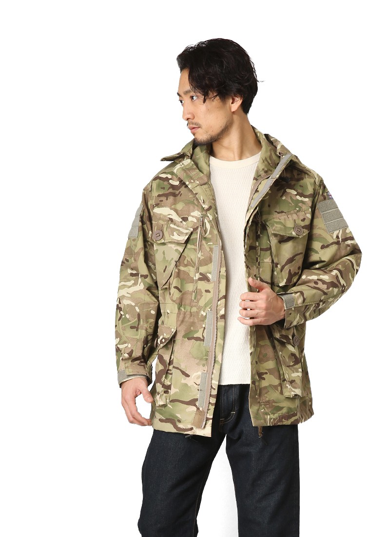 実物 新品 イギリス軍WINDPROOF コンバット スモック Multi Terrain