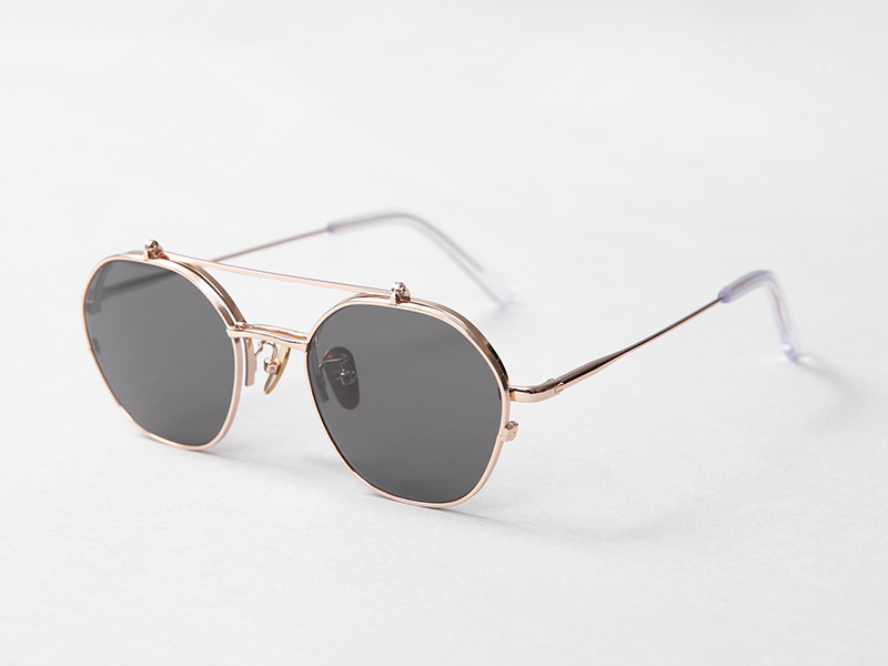 オウン OWN OW-17FL-GD-GY #17 FLIP-UP GOLD / GREY チタン メタル