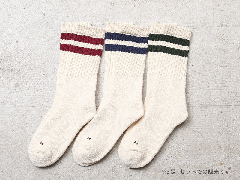 Healthknit（ヘルスニット） 191-3728 シンカー クラシック 2本ライン