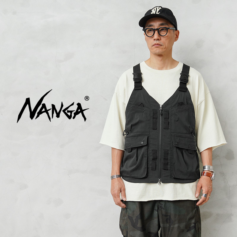美品　NANGA ナンガ　ユーティリティベスト NANGA ナンガ ベスト メンズ レディース 春夏 ユニセックス