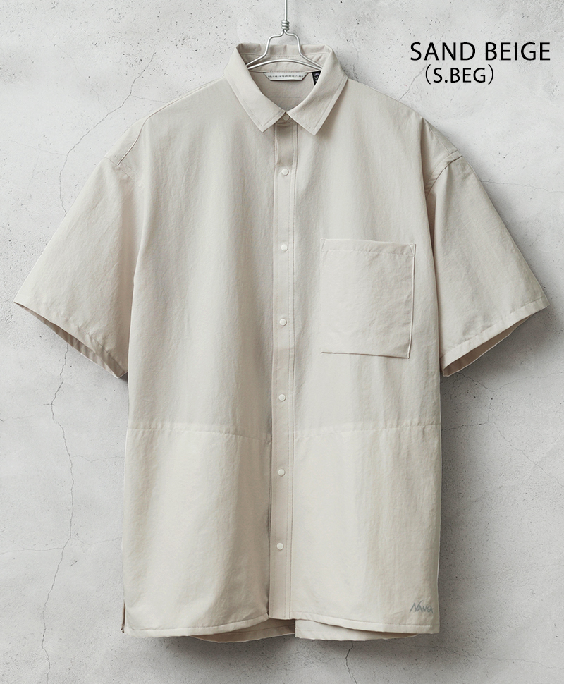 NANGA（ナンガ） NW2411-1E900 DotAir COMFY S/S SHIRT ドットエア