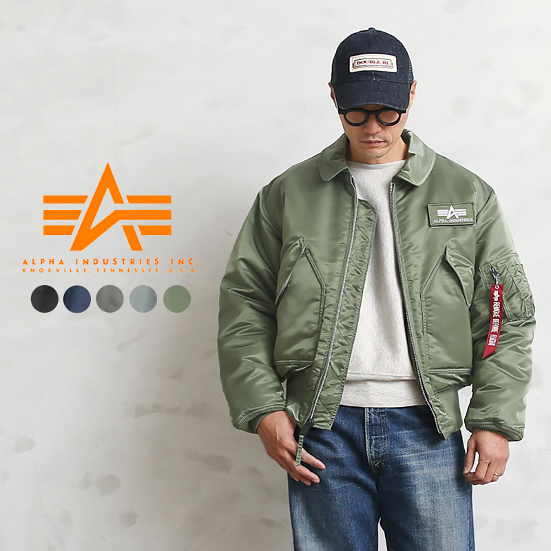 在庫あ定番】 ALPHA INDUSTRIES - アルファインダストリーズ フライト