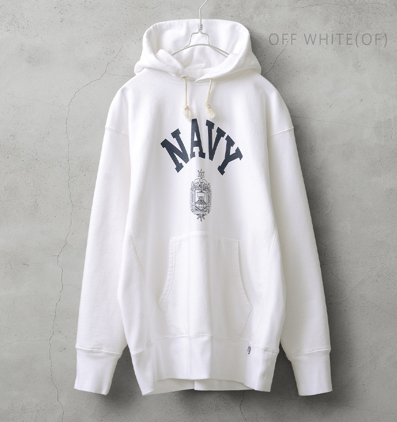 HOUSTON（ヒューストン） 22312 U.S.コットン NAVY プリント