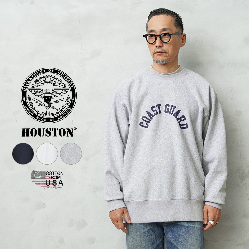 ヒューストン USNAVY プリント ミリタリースウェット XXL HOUSTON（ヒューストン） U.S.NAVY 染み込みプリント ミリタリー