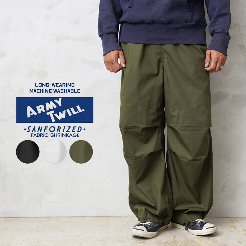 予約》別注【ARMY TWILL/アーミーツイル】NYLON OX Cargo PT：パンツ