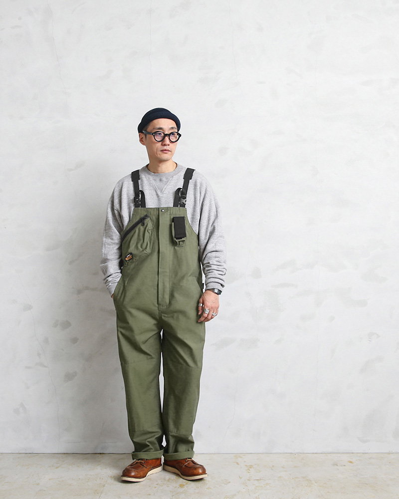 AS2OV アッソブ 232000 COUDURA NYCO OVERALL オーバーオール メンズ 