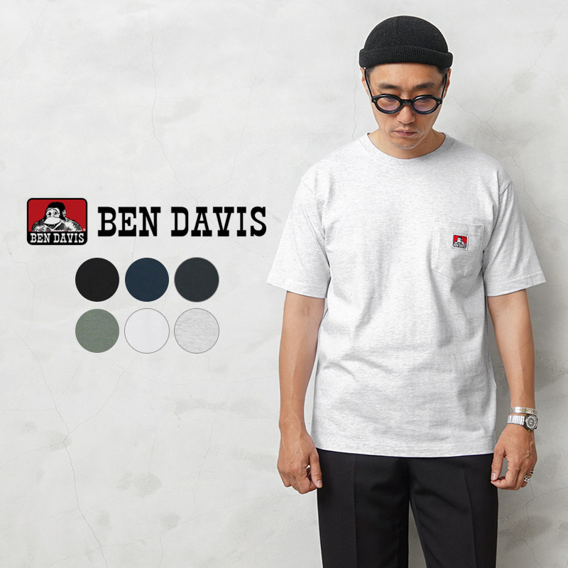 BEN DAVIS ベンデイビス C-23580000（C-9580000） BEN`S POCKET TEE