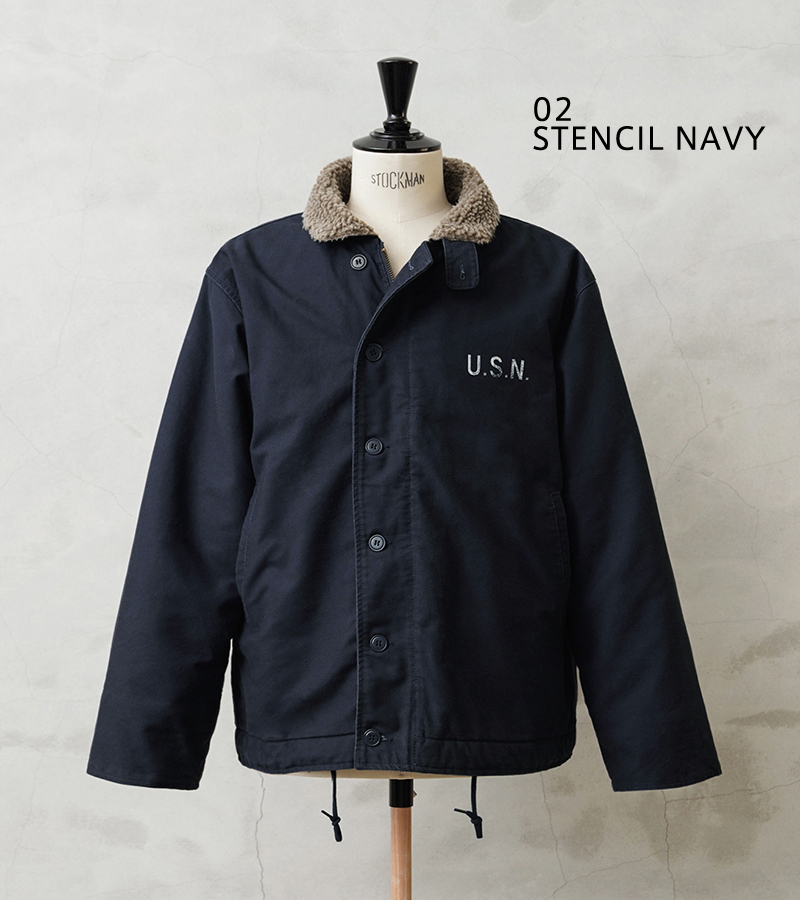 WAIPER.inc ワイパーインク 米海軍 U.S.NAVY N-1 デッキジャケット