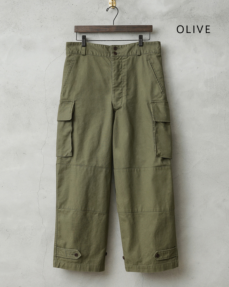 フランス軍 M-47 カーゴパンツ 後期型 HBT WAIPER.inc【WP1026】