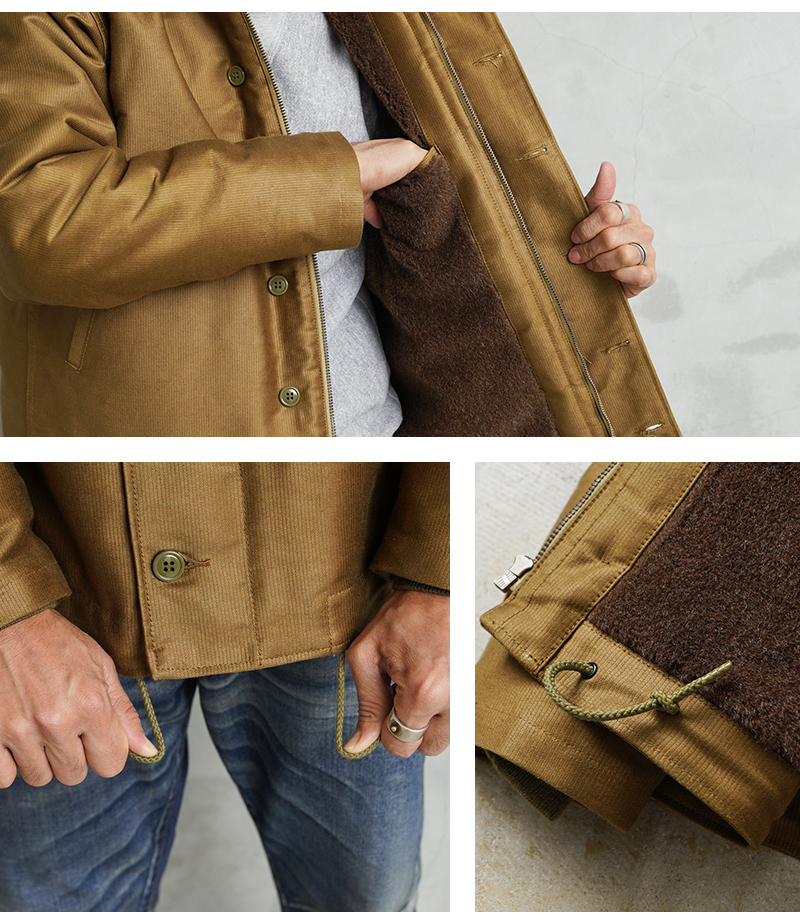 WAIPER.inc ワイパーインク 米軍 U.S.NAVY N-1 デッキジャケット