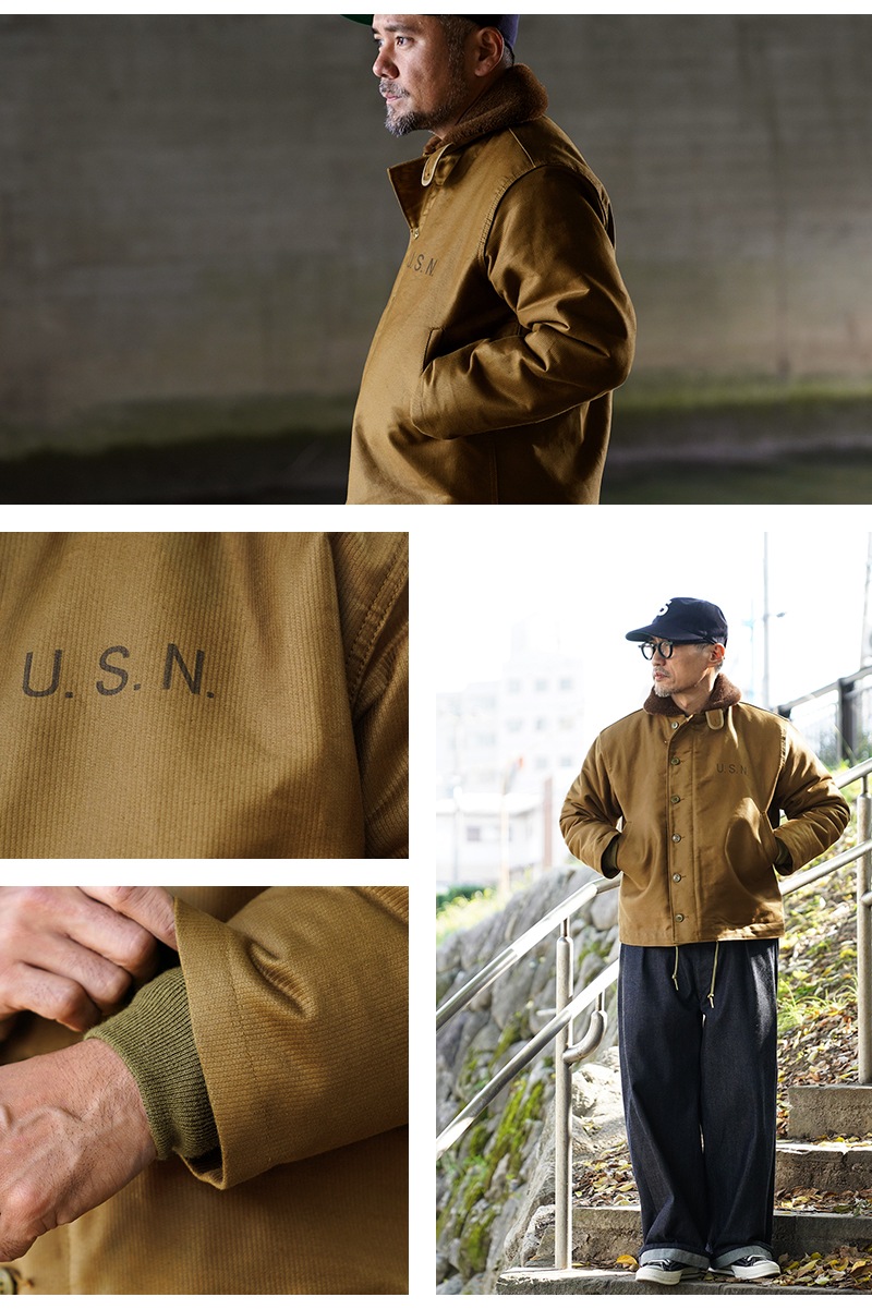 WAIPER.inc ワイパーインク 米軍 U.S.NAVY N-1 デッキジャケット