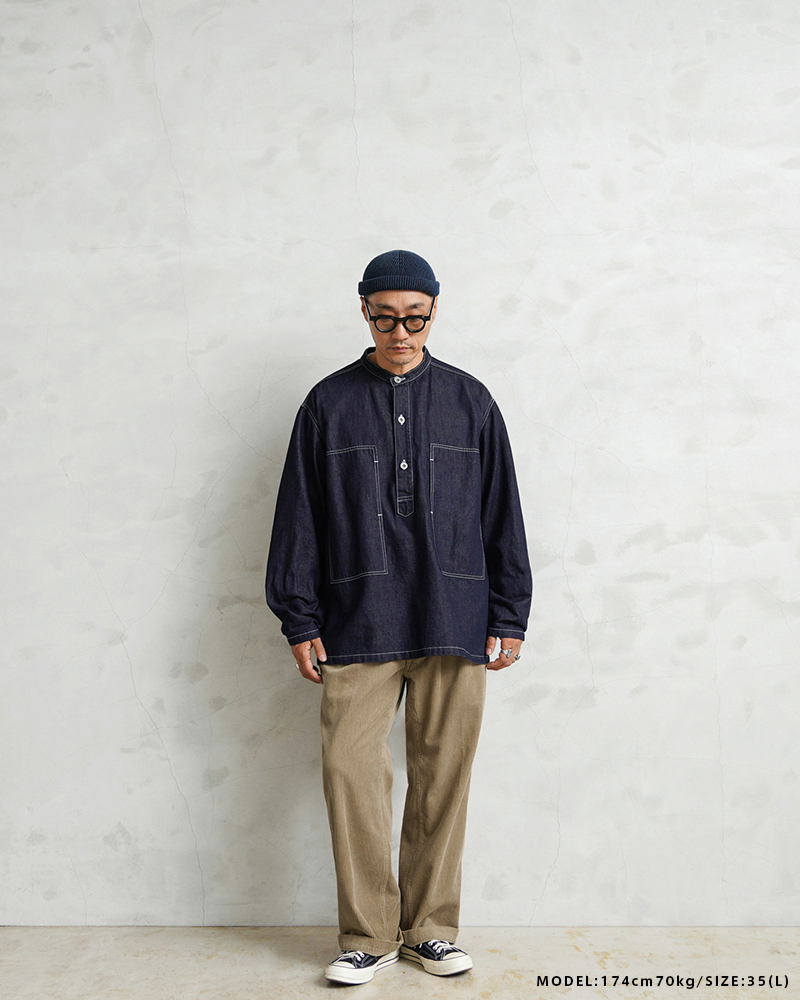 フランス軍1950～60年代M-52ツータックコーデュロイトラウザー ストレート WAIPER.inc ワイパーインク フランス軍 1950〜60年代 M-52