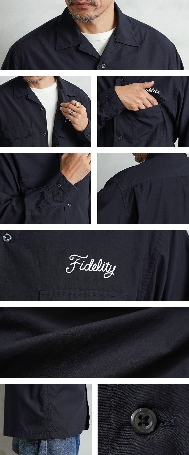 FIDELITY（フェデリティー） フィデリティ WO-25375006 LOGO EMB