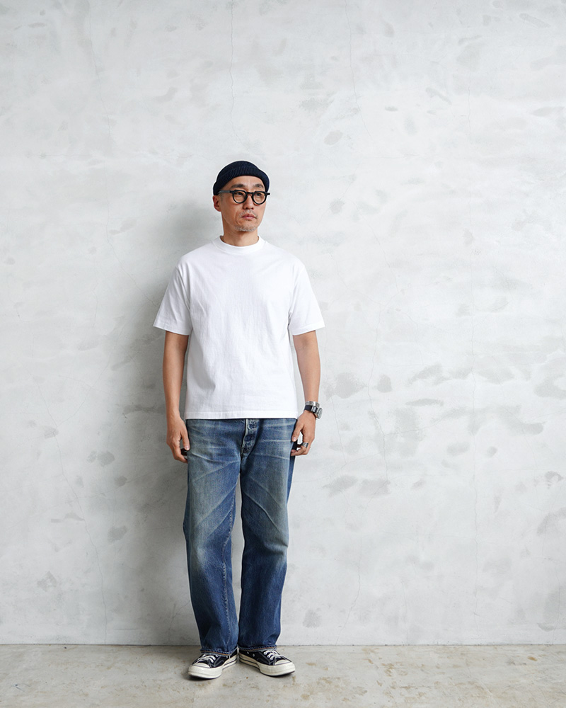 ※TIME SALE【定番】workersファティーグシャツ 門倉太久斗/22世紀ジェダイ slash shirt blue / TXA-TENGA by