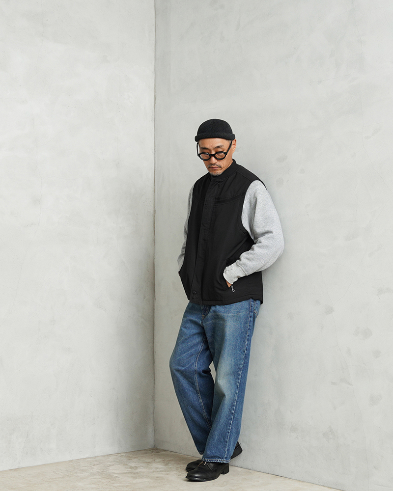 2025 WAIPER×TOWN CRAFT 60’s ダービースタイル ベスト WAIPER×TOWN CRAFT TC25F003WP 60's ダービースタイル ベスト ミリタリー