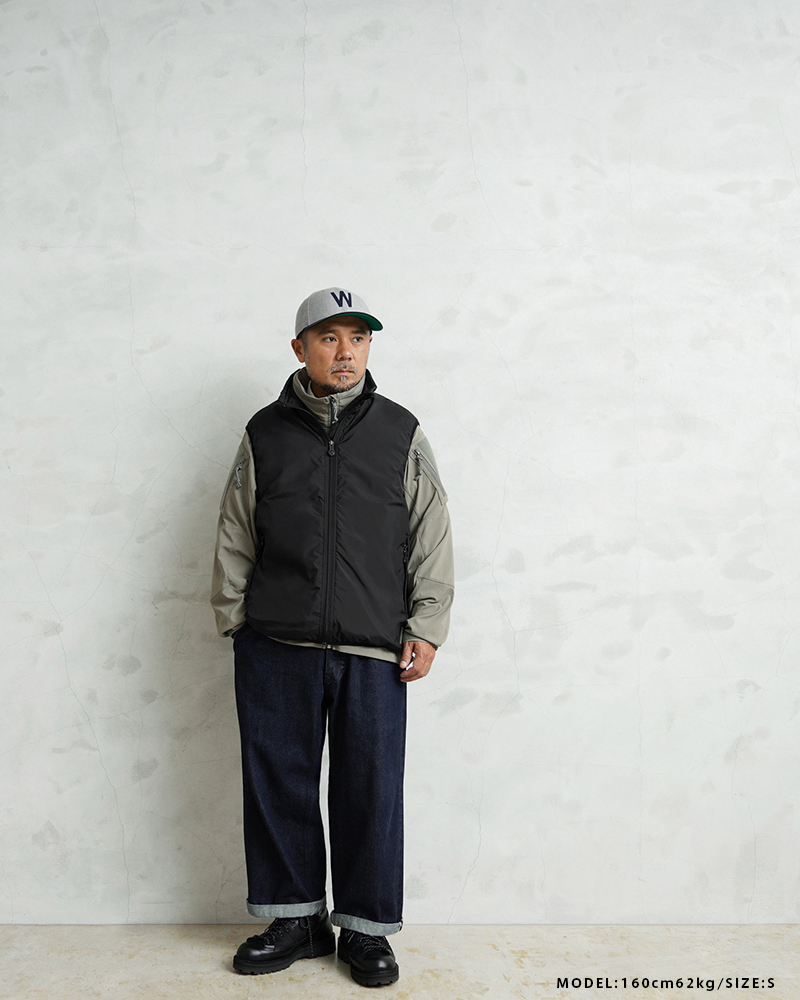 WAIPER LIGHT PUFF PRIMALOFT ベスト PERTEX S 25wp1080_2.jpg