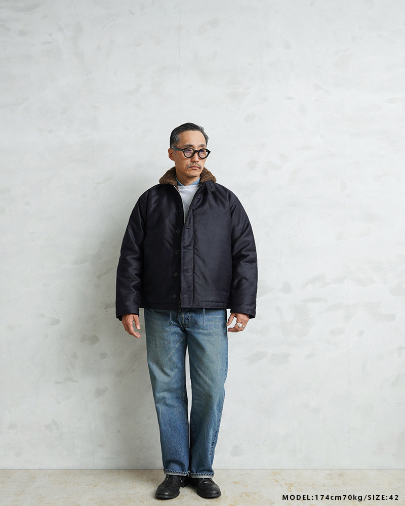 WAIPER.inc ワイパーインク 忠実復刻 米軍 U.S.NAVY N-1 デッキ