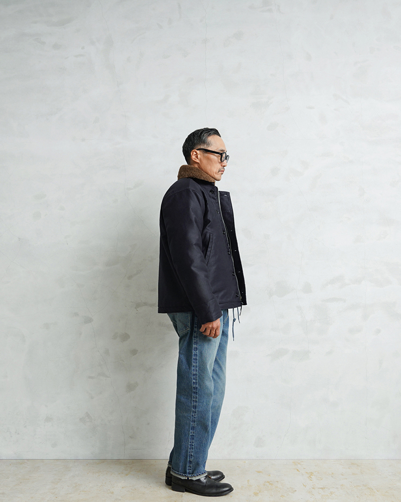 定価¥71,500 N-1 デッキジャケット アルパカWP125 38 日本製 定価¥71,500 N-1 デッキジャケット アルパカWP125 38 日本製