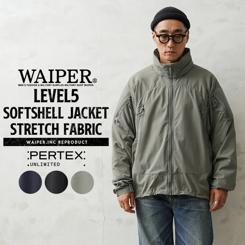 WAIPER.inc level5 ソフトシェルジャケット 26wp1079_1.jpg