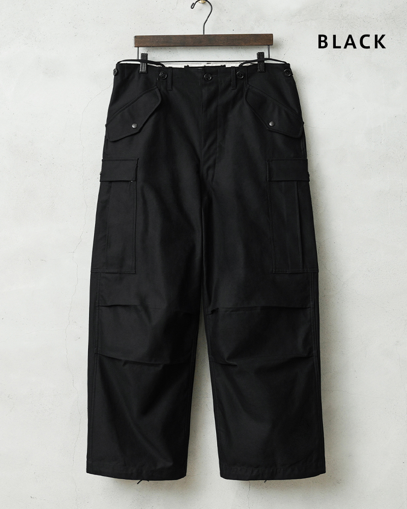 WAIPER.inc 米軍 M-51 フィールドカーゴパンツ オープンボタン【WP1107