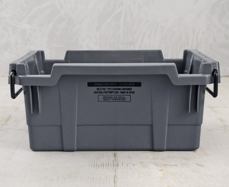 AS2OV アッソブ 272101 STACKING CONTAINER スタッキング コンテナ 19L（HB-25）日本製 アウトドア キャンプギア  ミリタリー【クーポン対象外】【T】