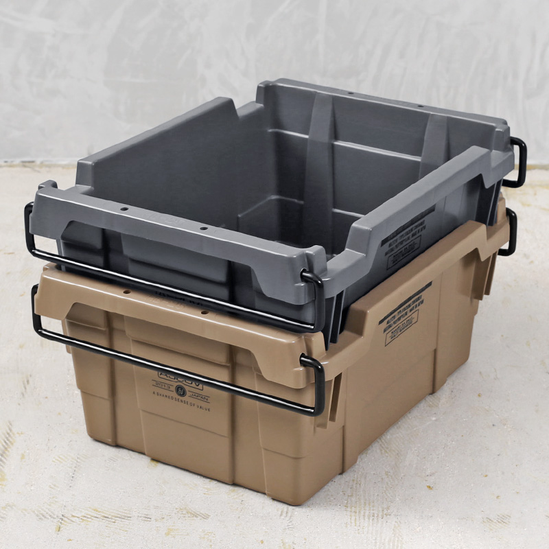 AS2OV アッソブ 272101 STACKING CONTAINER スタッキング コンテナ 19L（HB-25）日本製 アウトドア キャンプギア  ミリタリー【クーポン対象外】【T】