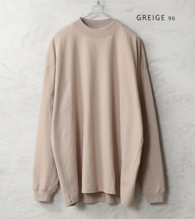 Goodwear（グッドウェア） 2W7-61205 USAコットン 袖リブ ハイネック L