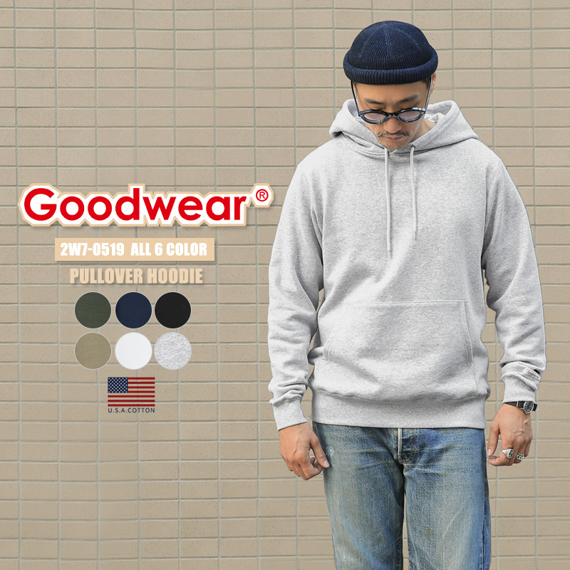 Goodwear グッドウェア 2W7-0519 USAコットン プルオーバー