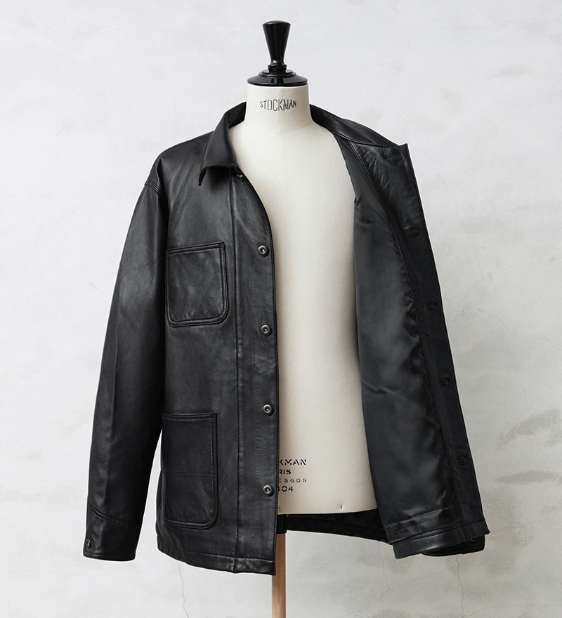 Schott N.Y.C ショット 3111050 LAMB LEATHER カバーオール Schott N.Y.C ショット 3111050 LAMB LEATHER カバーオール