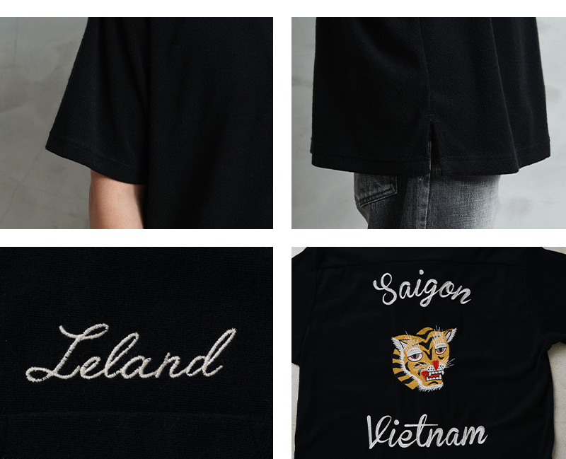 新品タグ付き＊HOUSTON パイルボーリングシャツ ブラック XL HOUSTON ヒューストン PILE BOWLING SHIRT パイル ボーリング