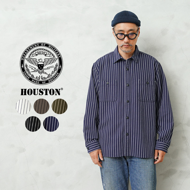 ネルシャツ PRADA プラダ 18SS UJN444 ネイビーxグリーン バイカラー