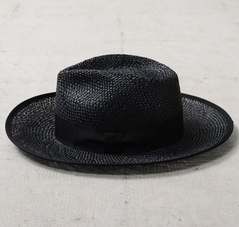Mr. FATMAN ボーラーハット（M）黒 Mr. FATMAN ミスターファットマン J.J. WILLIAMS WOOL FEDORA